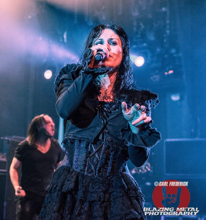 Lacuna Coil wearing Diamonds and Coal!