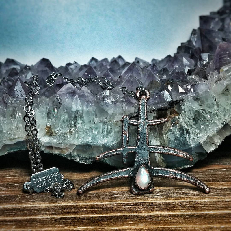Custom Diamonds & Coal Piece
