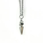Silver Spiked Necklace