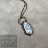 Electroformed Angel Aura Druzy Kite Necklace #1