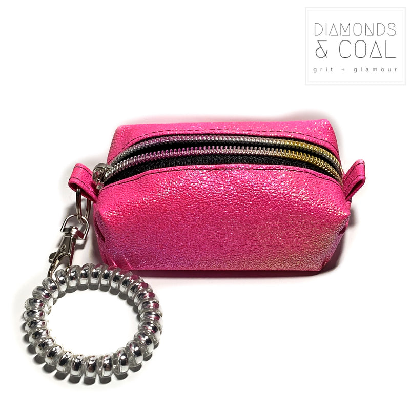 Tiny Boxy Bag - Hot Pink Color Shift