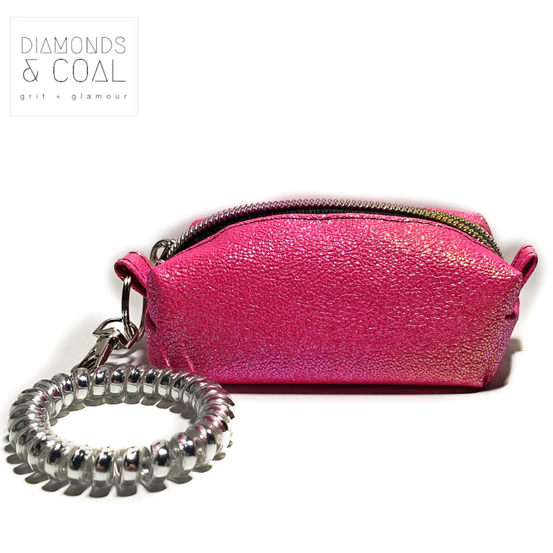 Tiny Boxy Bag - Hot Pink Color Shift