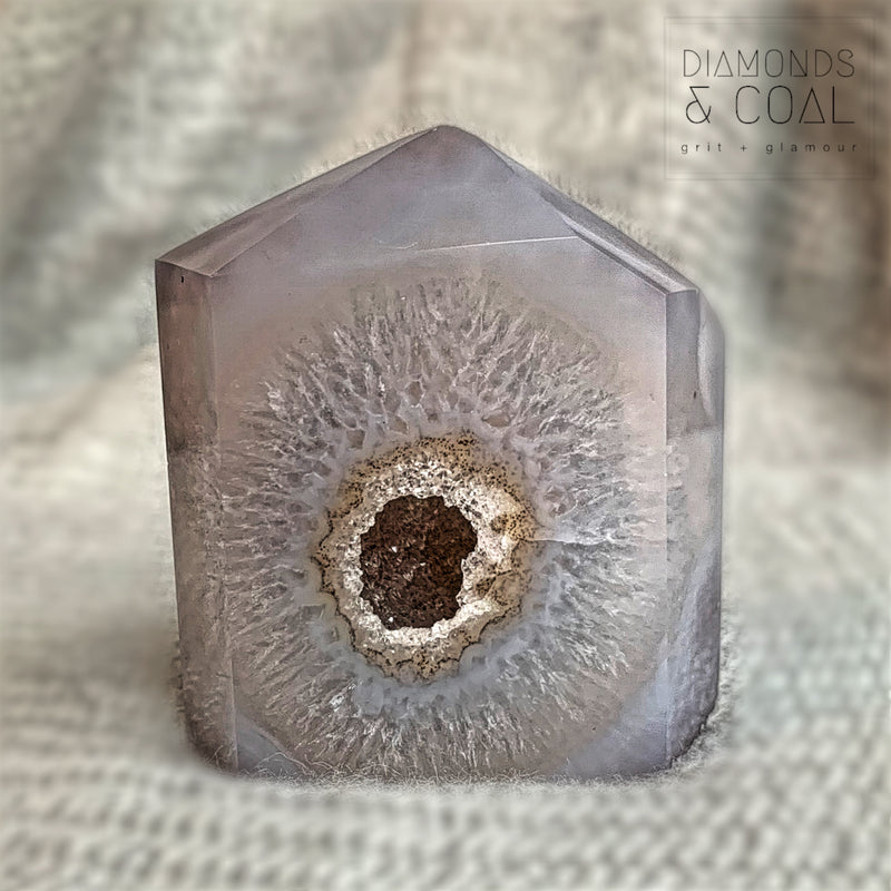 Druzy Agate Tower #6