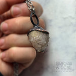 Electroformed Fossilized Sea Shell Necklace #2