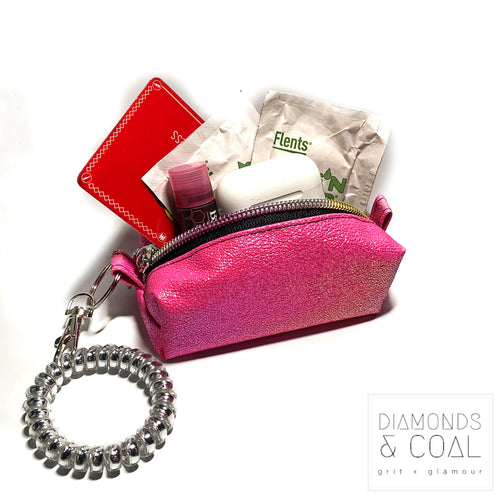Tiny Boxy Bag - Hot Pink Color Shift