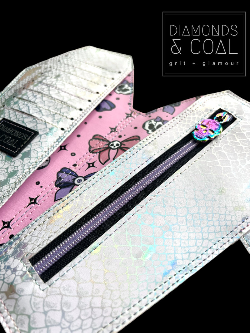 Coffin Wallet - Pink Pastel Goth