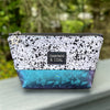 Essentials Pouch - Ink Splatter (Blue)