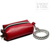Tiny Boxy Bag - Crimson Faux Leather