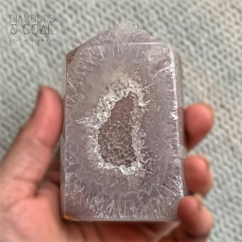 Druzy Agate Tower #8