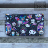 Slim Wallet - Neon Kawaii