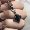 Black Onyx Pyramid Necklace