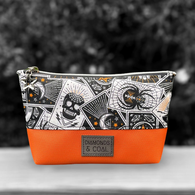 Essentials Pouch - Halloween Tarot (Orange)